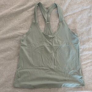 Lululemon Cool Racerback Short Tank Nulu Sage Green